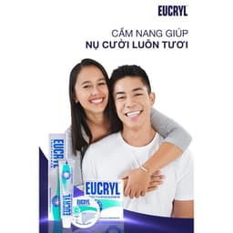 Thumbnail Combo 2 Kem đánh răng Eucryl 62gx2 + 2 Bột đánh răng răng Eucryl 50gx hỗ trợ làm trắng răng 4