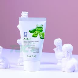 Thumbnail Sữa rửa mặt cao cấp chất Lô Hội Dabo Aloe Natural Rich Foam Cleanser 3 in 1 60ml 4