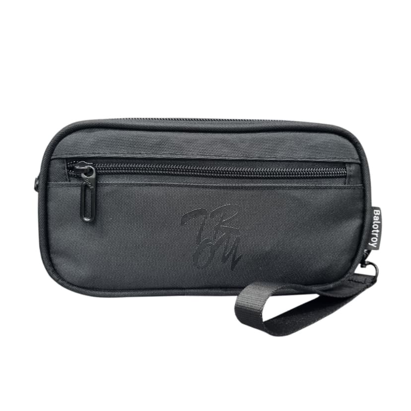 Ảnh Bóp đựng bút viết, mỹ phẩm, phụ kiện TROY Virgo size 22cm nhiều ngăn, chất vải bố pvc chống thấm 3