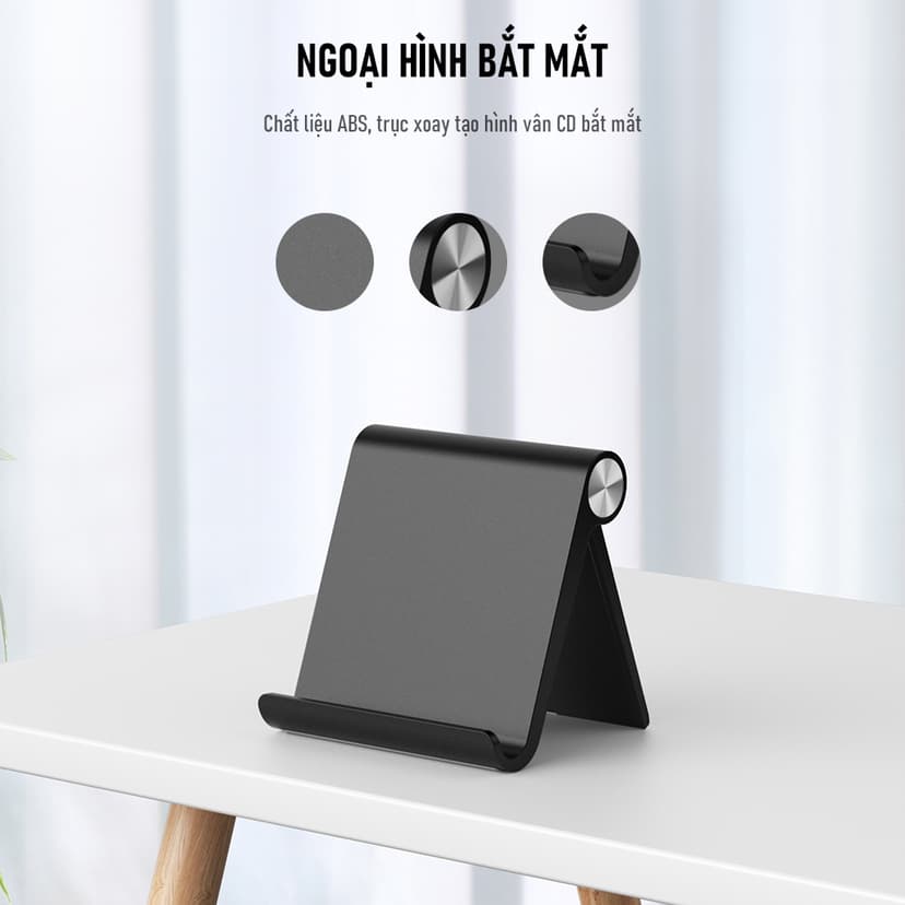 Ảnh Giá Đỡ Điện Thoại ROBOT Gấp Gọn Tiện Lợi RT-US07 - Hàng Chính Hãng 4
