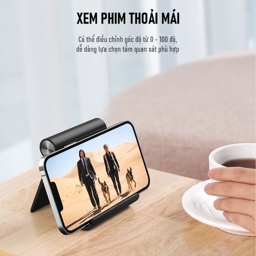 Ảnh Giá Đỡ Điện Thoại ROBOT Gấp Gọn Tiện Lợi RT-US07 - Hàng Chính Hãng 2