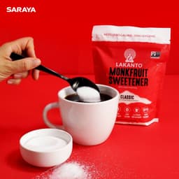 Thumbnail Đường ăn kiêng La Hán Quả Saraya Lakanto MonkFruit Trắng, 0 Calo, 0 tăng đường huyết, 0 biến đổi gen - 454g 4