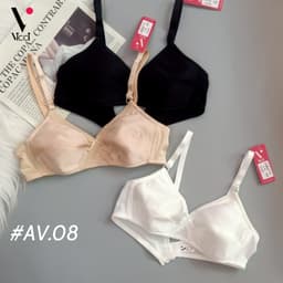 Thumbnail Áo ngực nữ Vicci AV.03 - AV.08 không gọng, mỏng không đệm mút nhiều màu 1