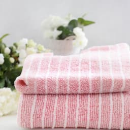 Thumbnail Khăn tắm lau tóc Poêmy ST KT(35x75cm) - Sọc nhỏ 2
