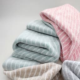 Thumbnail Khăn tắm Poêmy ST KT(70x140cm) - Sọc nhỏ 3