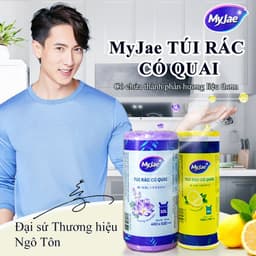 Thumbnail MyJae Túi Rác Có Quai, Tự Phân Hủy, Dạng Cuộn 2 Size 10L 25L 2