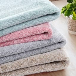 Thumbnail Khăn tắm lau tóc Poêmy ST KT(35x75cm) - Trơn không sọc 3