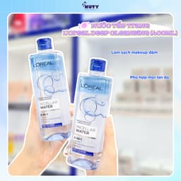 Thumbnail Nước Tẩy Trang L’Oreal Micellar Water 3-in-1 (400ml) 1