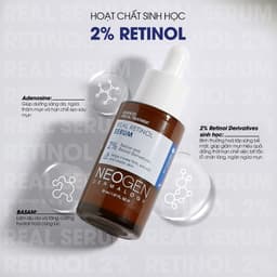 Thumbnail Serum Retinol 2% Hoạt Chất Sinh Học Tự Phục Hồi Neogen Dermalogy Real Retinol Serum 30ml 4