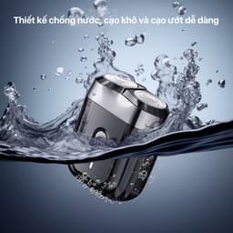 Thumbnail Máy cạo râu Enchen Mini 6 lưỡi dao kép mỏng, chống nước IPX7, pin sử dụng đến 2 tháng - BH 6 tháng 3