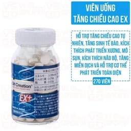 Thumbnail Viên uống hỗ trợ tăng chiều cao GH Creation EX+ Nhật Bản 270 viên 4