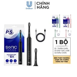 Thumbnail Bộ bàn Chải Điện P/S Sonic Expert Chuyên Gia Sóng Âm - Công Nghệ Sóng Âm, Chải Sạch Mảng Bám Tới 8X 2