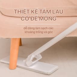 Thumbnail Cây Lau Nhà MyJae Đài Loan Sợi Polyester Kéo Vắt Thông Minh Sạch Nhanh 360 Độ 125cm 4