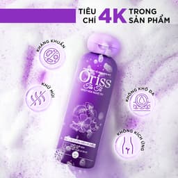 Thumbnail Dung dịch vệ sinh phụ nữ Oriss tía tô làm sạch dịu nhẹ ngăn mùi ngừa vấn đề phụ khoa 200ml 3
