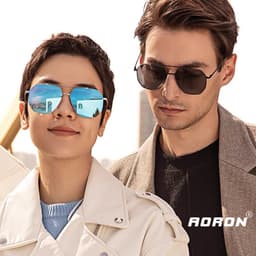 Thumbnail Kính Râm Nam Phân Cực AORON Chống Tia UV400 Chống Chói Gọng Metal Cao Cấp Siêu Thời Trang Hàn Quốc AK062 4