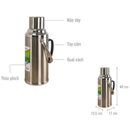 Thumbnail Phích đựng nước inox 3,2 lít inox Rạng Đông - Model: RD-3240 ST1 4