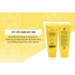 Thumbnail Sữa rửa mặt trắng da Geo Vitamin Foam Cleansing 120ml 2