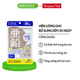 Thumbnail Viên Uống Kẽm DHC Zinc Hỗ Trợ Làm Đẹp Da, Khỏe Tóc, Tốt Cho Trí Não 30 Ngày 2