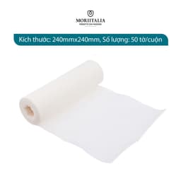 Thumbnail Giấy Thấm Dầu Kokusai – Nguyên liệu nhập khẩu Nhật Bản – Siêu thấm hút dầu thừa – Kích thước 24.5cm x 24cm – 50 tờ/cuộn 3