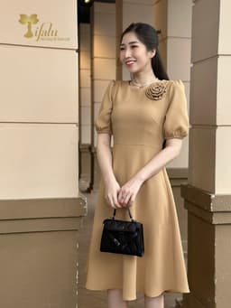 Thumbnail Váy nữ đầm thiết kế TIFALU dáng xòe trẻ trung - ZOL409DA 2