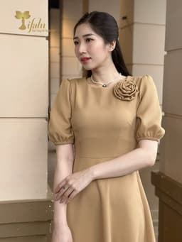 Thumbnail Váy nữ đầm thiết kế TIFALU dáng xòe trẻ trung - ZOL409DA 4
