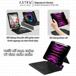 Thumbnail Ốp bàn phím tháo rời AstroMazing cho i.Pad 18/20/22/M1M2 Pro 11 12.9 10.2 Mini 6 3