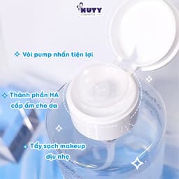 Thumbnail Nước Tẩy Trang JMsolution Water Luminous SOS Ringer Cleansing Water Black & H9 Hyaluronic Ampoule (500ml, 850ml) 2