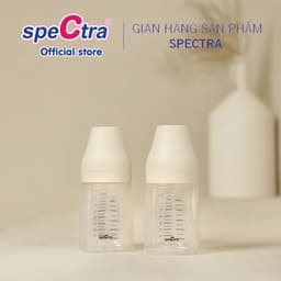 Thumbnail Bộ Hai Bình Cổ Rộng PP Spectra 160ml Chính hãng Hàn Quốc 4