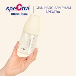 Thumbnail Bộ Hai Bình Cổ Rộng PP Spectra 160ml Chính hãng Hàn Quốc 3