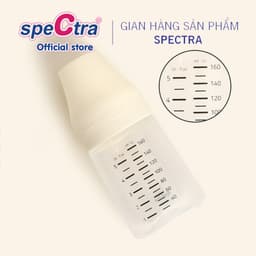 Thumbnail Bộ Hai Bình Cổ Rộng PP Spectra 160ml Chính hãng Hàn Quốc 2