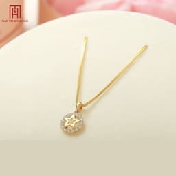 Thumbnail Mặt dây chuyền vàng 10K hình ngôi sao nhỏ xinh 1x1cm phong cách Ý Bảo Tín Mạnh Hải PYMAV10KD0-208003 3
