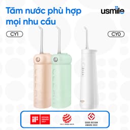 Thumbnail Máy tăm nước sóng siêu âm usmile CY1 / CY0 - Bảo hành 12 tháng 1