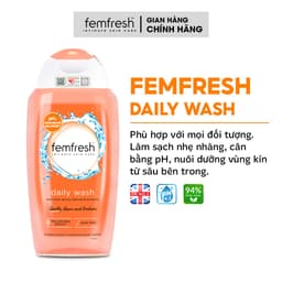 Thumbnail Dung Dịch Vệ Sinh Phụ Nữ Femfresh Daily Intimate Wash 250ml Anh Quốc 1