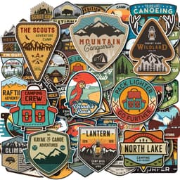 Thumbnail Combo 14 Sticker dán mũ bảo hiểm, laptop chống nước cao cấp 2