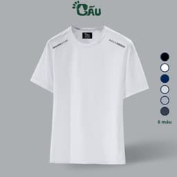 Thumbnail Áo thun nam Gấu 194 vải thun co dãn 4 chiều, phong cách thể thao - gym - bóng đá, from slim fit - MÈ MŨI TÊN 2