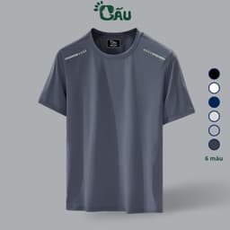 Thumbnail Áo thun nam Gấu 194 vải thun co dãn 4 chiều, phong cách thể thao - gym - bóng đá, from slim fit - MÈ MŨI TÊN 1