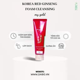 Thumbnail Bộ Sản Phẩm Cao Cấp Sữa Rửa Mặt Và Tẩy Tế Bào Sâm Đỏ Hàn Quốc My Gold TAC 2