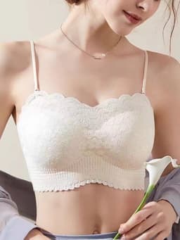 Thumbnail Áo quây 2 dây kiểu bra ren Vicci phong cách gợi cảm quyến rũ AV.12 1