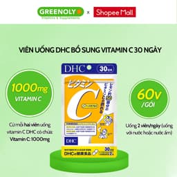 Thumbnail Viên Uống Hỗ Trợ Bổ Sung Vitamin C DHC hỗ trợ sáng da, giảm thâm và tăng đề kháng 30 Ngày 4