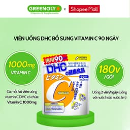 Thumbnail Viên uống bổ sung vitamin C DHC Nhật Bản hỗ trợ sáng da, mờ thâm, tăng cường đề kháng 90 ngày 4
