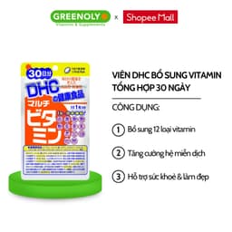 Thumbnail Viên uống Vitamin tổng hợp DHC bổ sung 12 loại vitamin thiết yếu 30 ngày 2