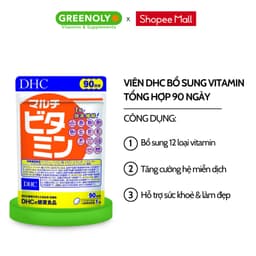 Thumbnail Viên uống Vitamin tổng hợp DHC bổ sung 12 loại vitamin thiết yếu 90 ngày 1
