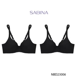 Thumbnail Combo 2 Áo Lót Có Gọng Mút Mỏng Bản Dây Áo Lớn Phù Hợp Người Ngực To Màu Trơn Perfect Bra by Sabina NBD23006 (SBXD94111) 2