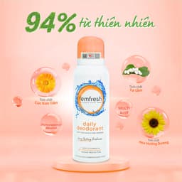 Thumbnail Xịt Thơm Mát, Khử Mùi Vùng Kín Lưu Hương Suốt 24h Femfresh Deodorant Spray 125ml 4