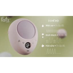 Thumbnail Máy hút sữa điện đôi rảnh tay Twinfree 2 FATZBABY FB1311SD 3 chế độ mát xa/kích thích/hút sữa 9 cấp tích kèm pin sạc 4