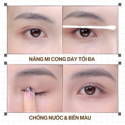 Thumbnail Mascara Glamrr Q Dày Cong Chống Nước Thuần Chay VEGAN SUPER STAY MASCARA (7g) 4