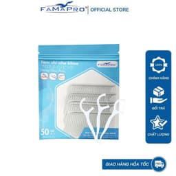 Thumbnail FAMAPRO  Tăm chỉ kẽ răng nha khoa Túi 50 cái 1