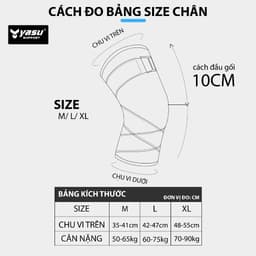Thumbnail Băng gối bóng đá, bóng chuyền vải dệt kim 3D thoáng khí Aolikes 7718 (1 chiếc) 4