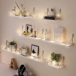 Thumbnail Kệ Gỗ Treo Tường Không Khoan Dài 55cm, Rộng 15cm Thương Hiệu KEGODA KT55 2