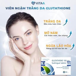 Thumbnail Viên Ngậm Trắng Da Glutathione 100mg Nhập Khẩu Italy Giảm Nám Tàn Nhang Đều Màu Toàn Thân Bảo Vệ Da Dưới Tia UV 3